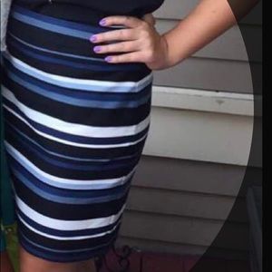 Striped skirt